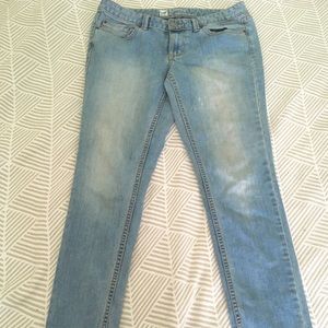 Target mossimo light wash skinny jeans